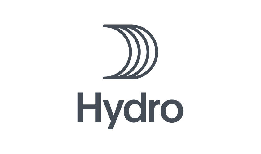 hydro logo vertical blue